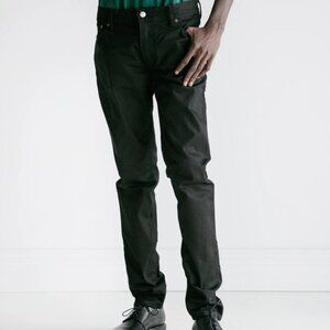 Acne Studios Men's Jeans North Stay Black Straight Leg Denim Jeans Size 29 x 32